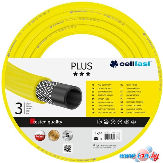 Шланг Cellfast Plus (1/2, 50 м) 10-201 в Гомеле