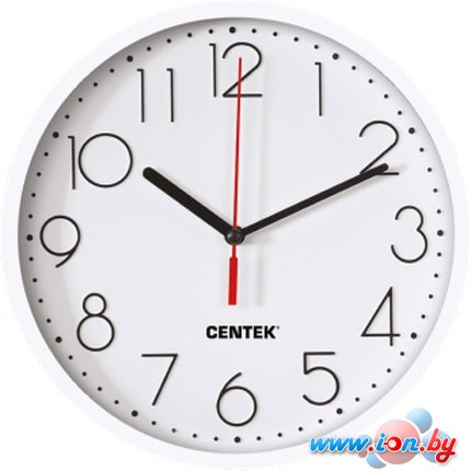 Настенные часы CENTEK СТ-7105 (белый) в Бресте