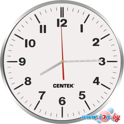 Настенные часы CENTEK СТ-7100 (белый) в Гомеле