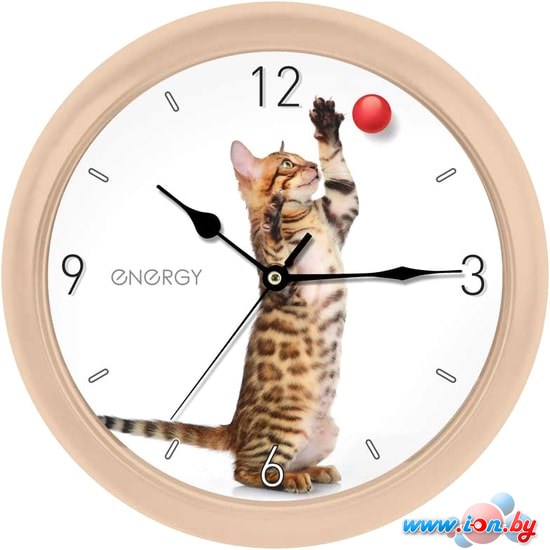 Настенные часы Energy EC-113 (кот) в Витебске