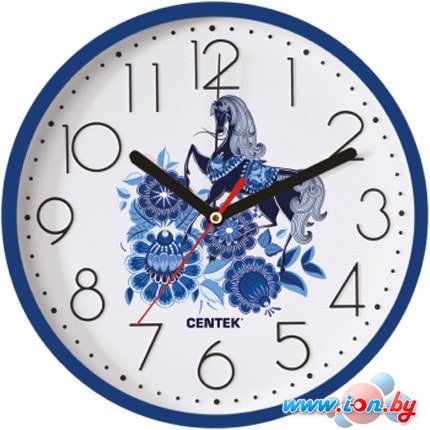 Настенные часы CENTEK СТ-7105 (гжель) в Витебске