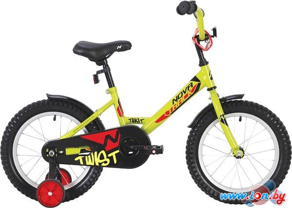 Детский велосипед Novatrack Twist New 18 181TWIST.GN20 (салатовый/черный, 2020) в Гомеле