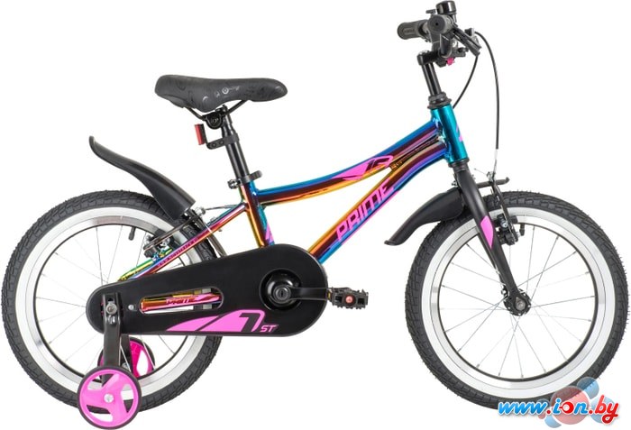 Детский велосипед Novatrack Prime New 16 2020 167APRIME1V.GVL20 (хамелеон синий/фиолетовый) в Могилёве