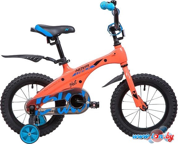 Детский велосипед Novatrack Blast 14 (оранжевый/синий, 2019) в Гомеле