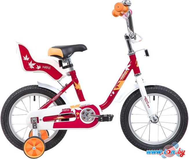 Детский велосипед Novatrack Maple 14 2019 144MAPLE.RD9 (красный/белый) в Бресте