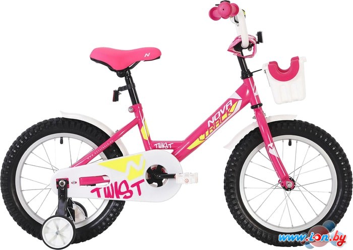 Детский велосипед Novatrack Twist 12 121TWIST.PN20 (розовый/белый, 2020) в Витебске
