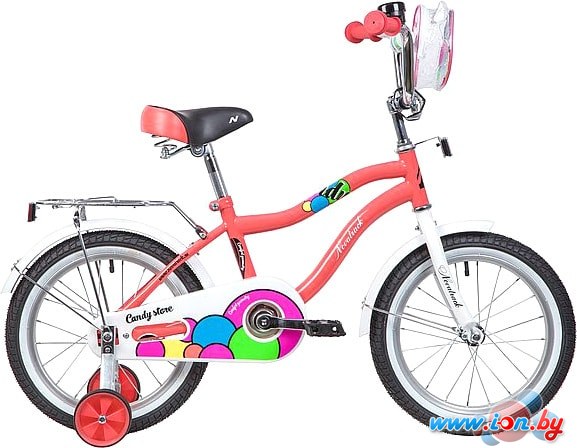 Детский велосипед Novatrack Candy 16 (оранжевый/белый, 2019) в Гомеле