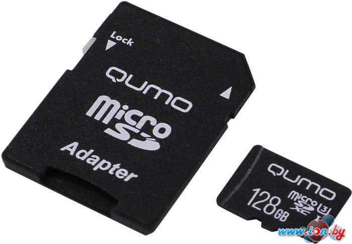 Карта памяти QUMO microSDXC QM128GMICSDXC10U3 128GB в Гродно