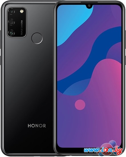 Смартфон HONOR 9A MOA-LX9N 3GB/64GB (полночный черный) в Могилёве