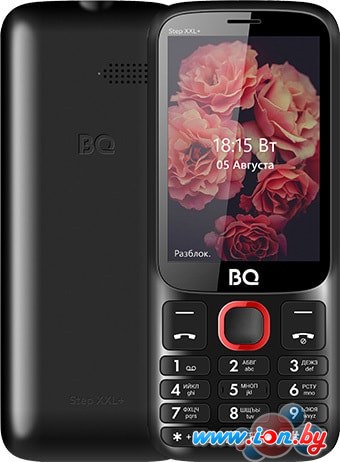 Мобильный телефон BQ-Mobile BQ-3590 Step XXL+ (черный/красный) в Минске