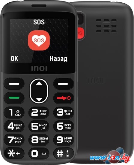 Мобильный телефон Inoi 118B (черный) в Витебске