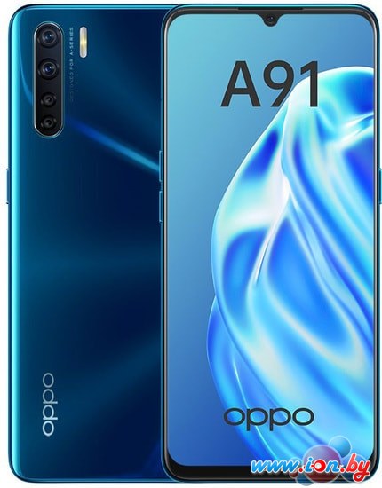 Смартфон Oppo A91 CPH2021 8GB/128GB (синий) в Могилёве