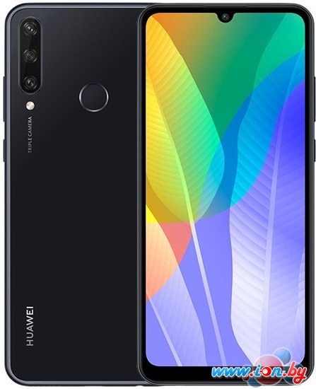 Смартфон Huawei Y6p MED-LX9N 3GB/64GB (полночный черный) в Бресте