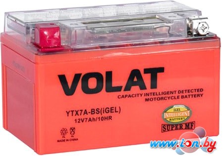 Мотоциклетный аккумулятор VOLAT YTX7A-BS(iGEL) (7 А·ч) в Могилёве
