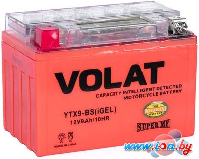 Мотоциклетный аккумулятор VOLAT YTX9-BS(iGEL) (9 А·ч) в Могилёве