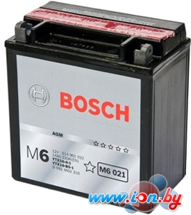 Мотоциклетный аккумулятор Bosch M6 YTX16-4/YTX16-BS 514 902 022 (14 А·ч) в Бресте