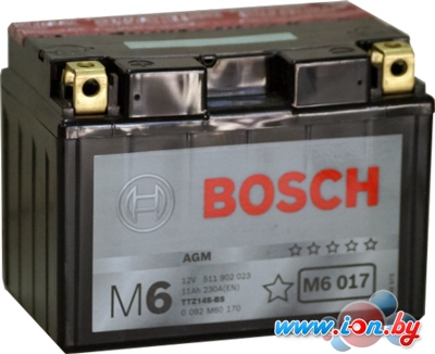 Мотоциклетный аккумулятор Bosch M6 YTZ14S-4/YTZ14S-BS 511 902 023 (11 А·ч) в Могилёве