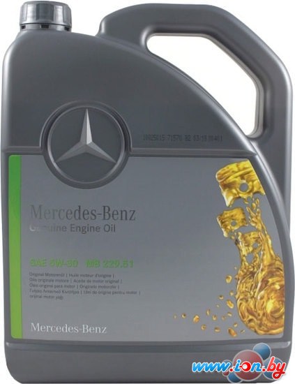 Моторное масло Mercedes МВ 229.51 5W-30 5л в Гродно