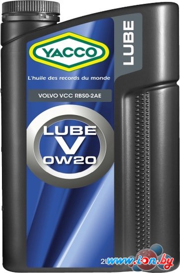 Моторное масло Yacco Lube V 0W-20 2л в Бресте