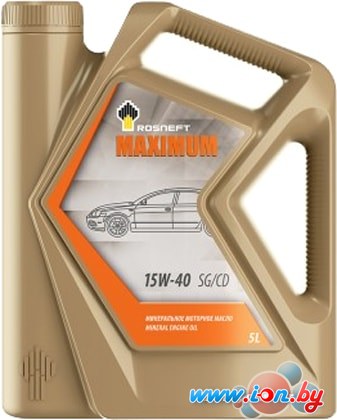 Моторное масло Роснефть Maximum 15W-40 SG/CD 5л в Могилёве