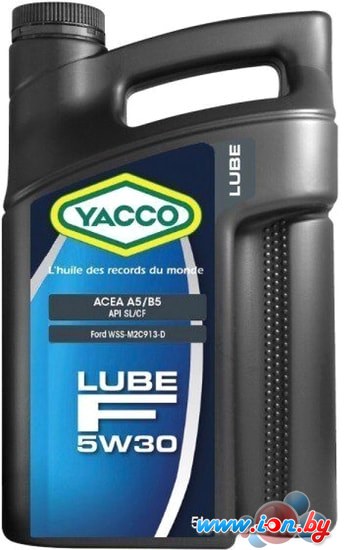 Моторное масло Yacco LUBE F 5W-30 5л в Могилёве