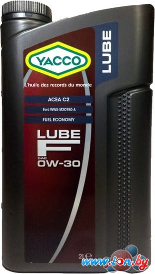 Моторное масло Yacco Lube F 0W-30 2л в Могилёве