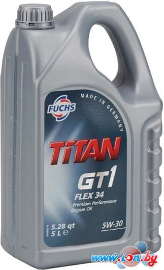 Моторное масло Fuchs Titan GT1 Pro FLEX 34 5W-30 5л в Бресте