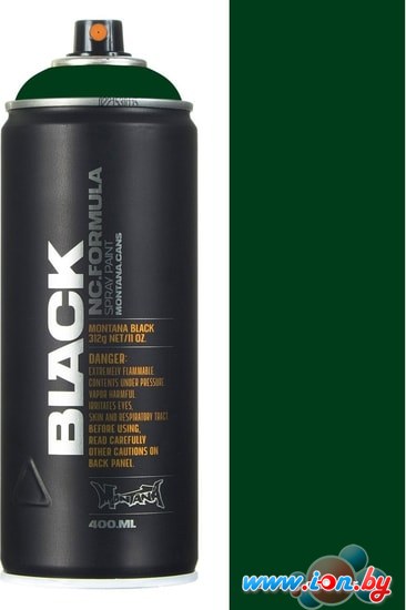 Краска Montana Black BLK6070 263620 (0.4 л, TAG green) в Гомеле