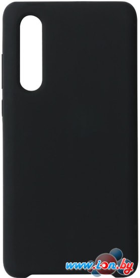 Чехол VOLARE ROSSO Soft Suede для Huawei P30 (черный) в Могилёве