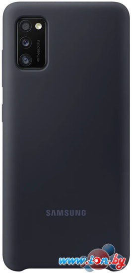 Чехол Samsung Silicone Cover для Samsung Galaxy A41 (черный) в Могилёве