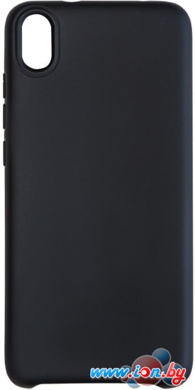 Чехол VOLARE ROSSO Suede для Xiaomi Redmi 7A (черный) в Гомеле