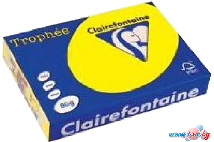 Офисная бумага Clairefontaine Trophee неон A4 80 г/кв.м 100 л (оранжевый) в Могилёве
