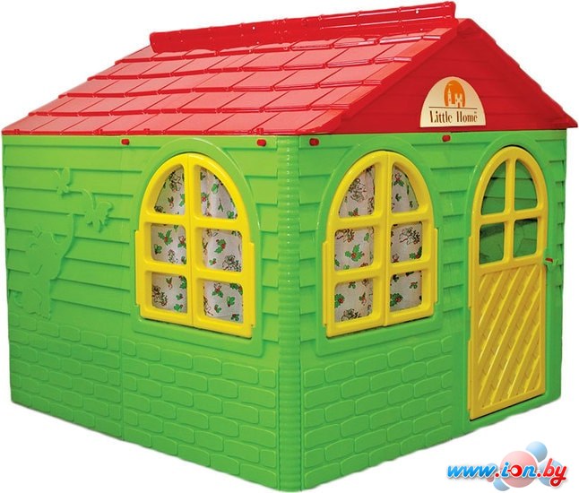 Игровой домик Doloni-Toys 02550?3 (зеленый/красный) в Бресте