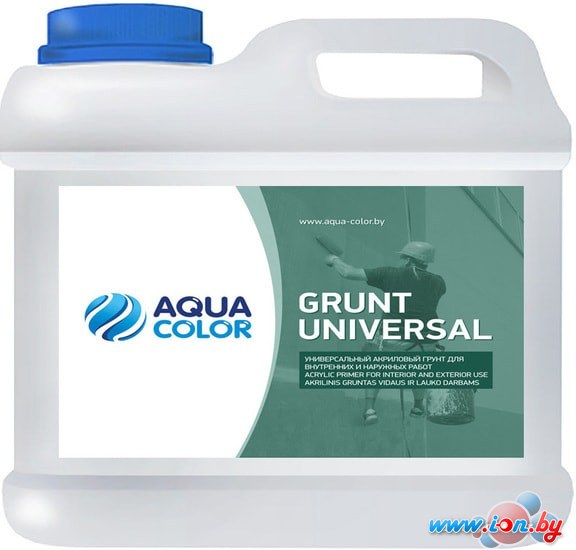 Акриловая грунтовка Aquacolor Grunt Universal (5 л) в Гродно