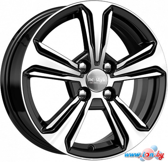 Литые диски K&K КС777 15x6 4x100мм DIA 54.1мм ET 46мм Алмаз черный в Могилёве