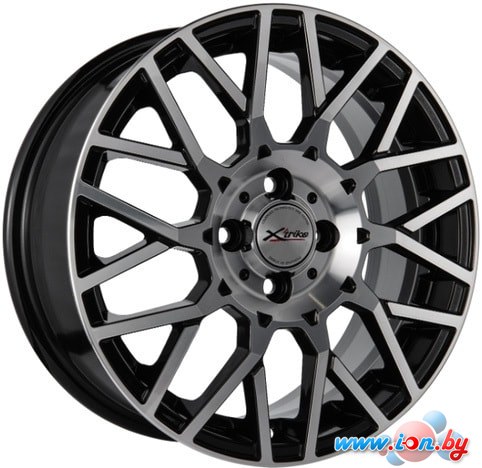 Литые диски Xtrike X-125 16x6.5 4x100мм DIA 60.1мм ET 48мм BK в Могилёве