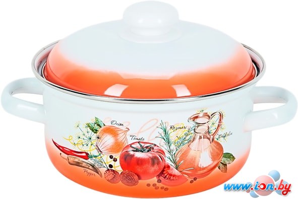 Кастрюля Лысьвенские эмали Итальянская кухня С-1508АП2/7 в Могилёве