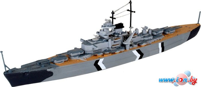 Сборная модель Revell 05802 Линейный корабль Bismarck в Бресте