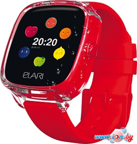 Умные часы Elari Kidphone Fresh (красный) в Могилёве