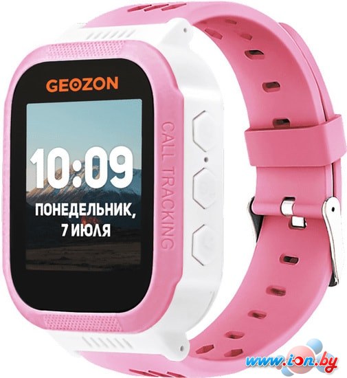 Умные часы Geozon Classic (розовый) в Могилёве