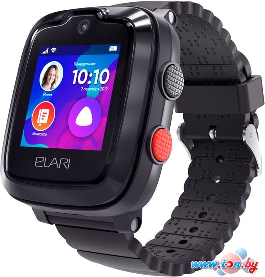 Умные часы Elari KidPhone 4G (черный) в Гомеле