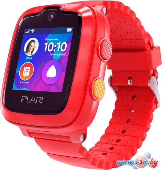 Умные часы Elari KidPhone 4G (красный) в Бресте