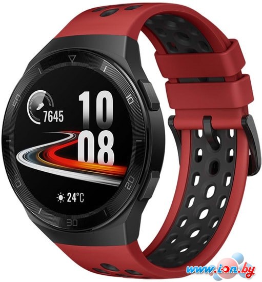 Умные часы Huawei Watch GT 2e Sport HCT-B19 (черный/красный) в Бресте