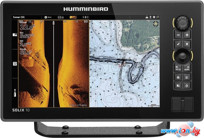 Эхолот-картплоттер Humminbird Solix 10 Chirp Mega SI+ GPS G2 в Гомеле