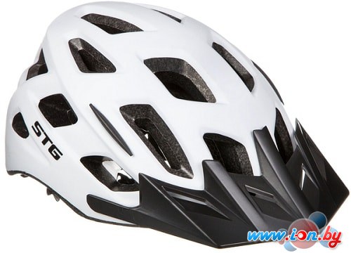 Cпортивный шлем STG HB3-2-D S (р. 48-51, белый/черный) в Бресте