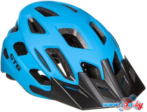 Cпортивный шлем STG HB3-2-B L (р. 58-61, синий/черный) в Гомеле