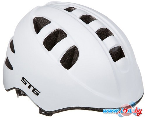 Cпортивный шлем STG MA-2-W XS (р. 44-48, белый/черный) в Минске
