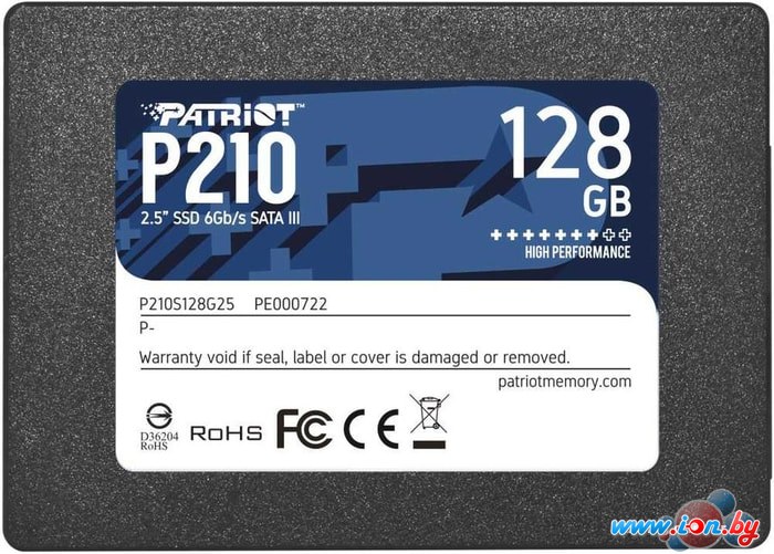 SSD Patriot P210 128GB P210S128G25 в Витебске