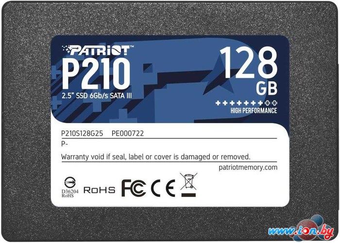 SSD Patriot P210 128GB P210S128G25 в Гродно