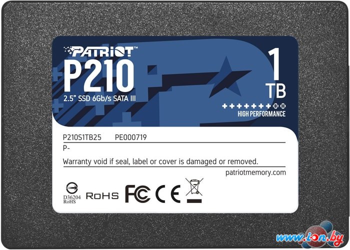 SSD Patriot P210 1TB P210S1TB25 в Бресте